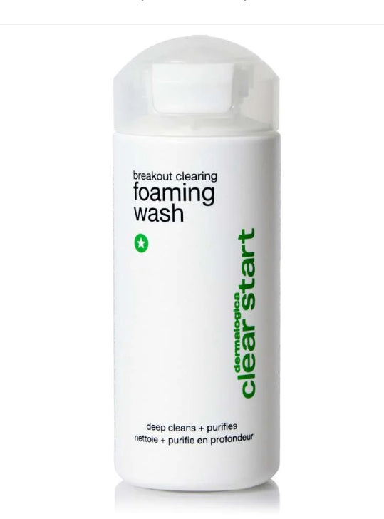 Foaming facial wash- clear start