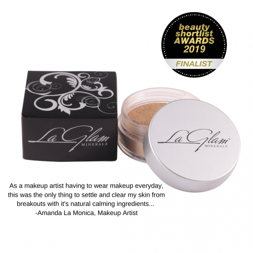 LaGlam 2in1 wet/dry 100% mineral foundation – 8g - Face to Face Beauty Salon